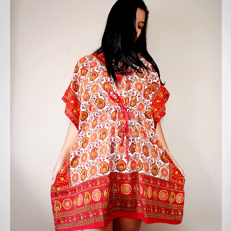 Tunique Boubou indienne (Free Size)
