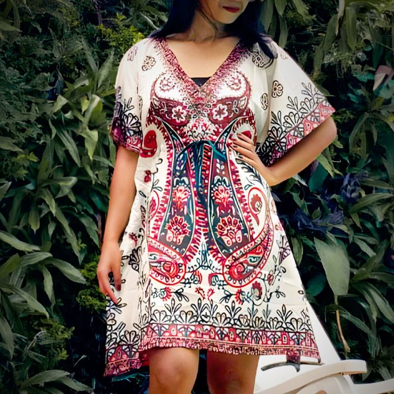 Tunique Boubou indienne (Free Size)