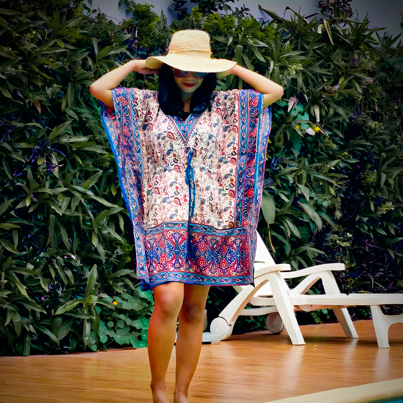 Tunique Boubou indienne (Free Size)