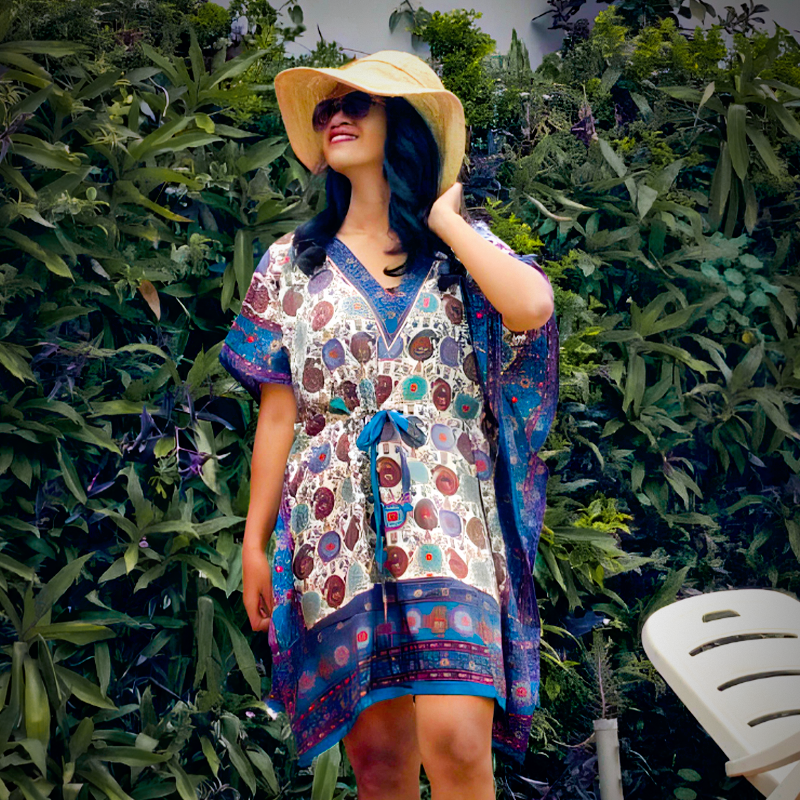 Tunique Boubou indienne (Free Size)