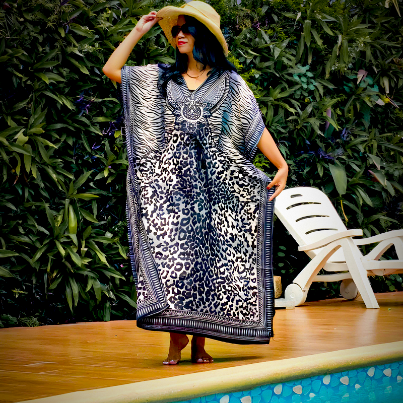Robe boubou indienne maxi